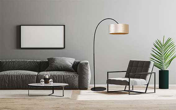 Vloerlamp 1205-05-6580-12-52  Arch B52 x D91 cm