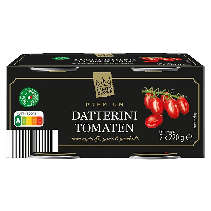 KING'S CROWN Datterini Tomaten 2 x 220 g