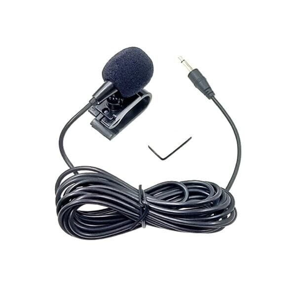 Mono-mikrofon med klips og 3,5 mm-stik
