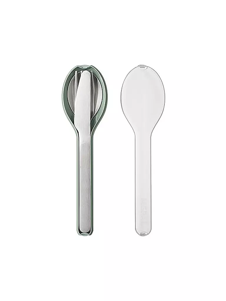 MEPAL Besteckset ELLIPSE 3-teilig Nordic Sage grün