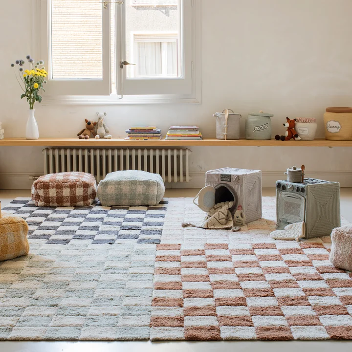 Lorena Canals - Kitchen Tiles Teppich, 120 x 160 cm, rose