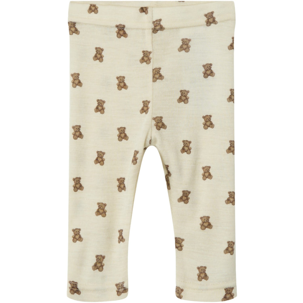 Køb Lil'Atelier Turtledove Melange Nbnnalu Slim Wo/Mo Leggings Lil