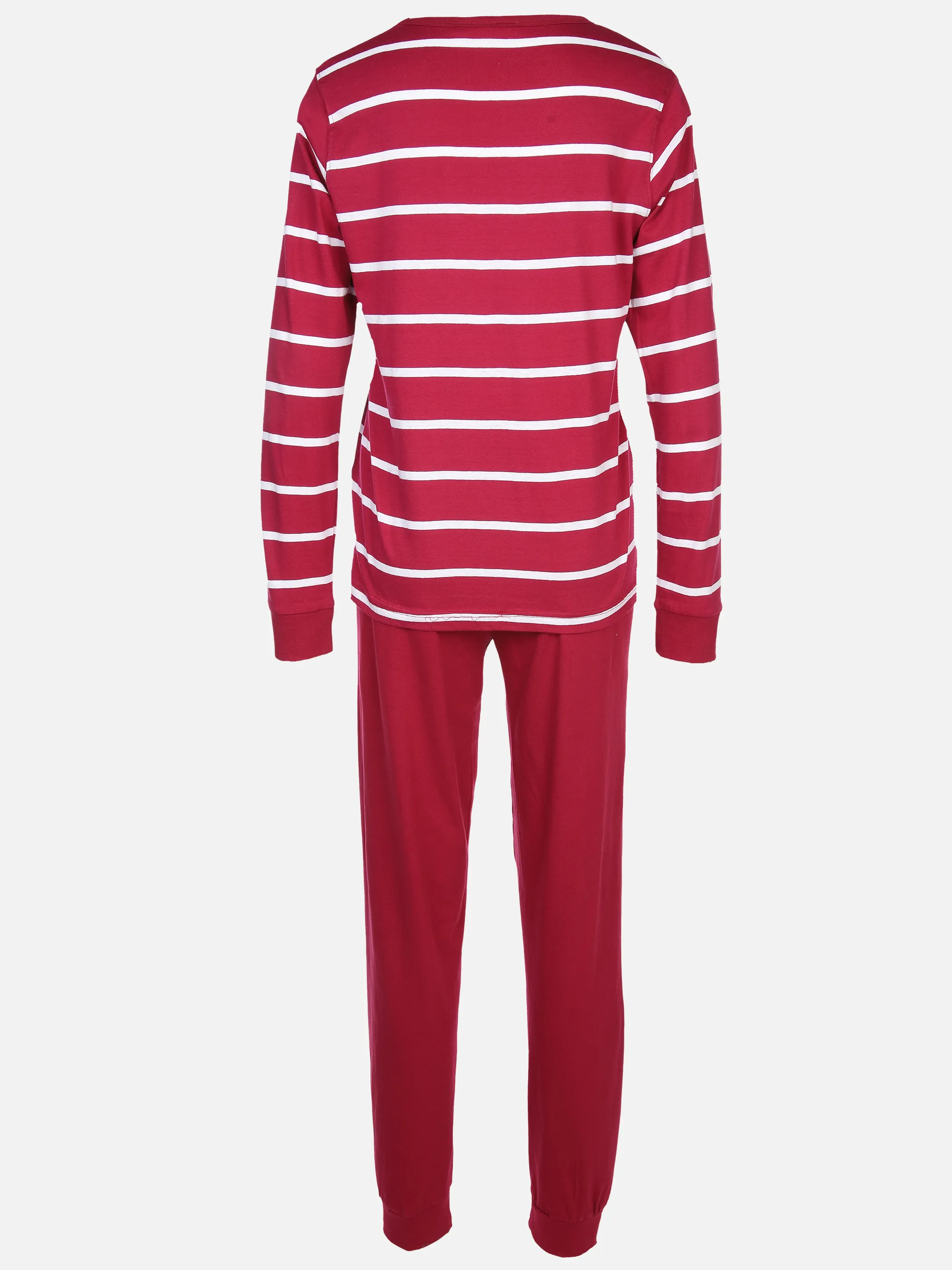 Damen Pyjama mit Streifen