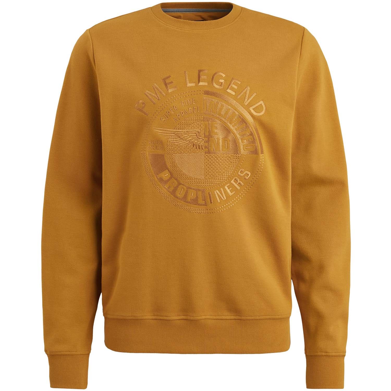 PME Legend  Crewneck Pique Double Face Sweat