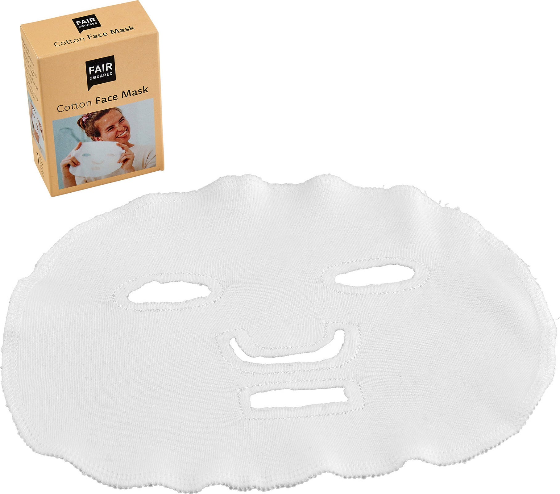 FAIR SQUARED  Baumwoll Gesichtsmaske