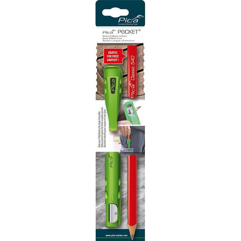 Pica 505/01 Pocket timmermanspotlood Grafiet - 240mm