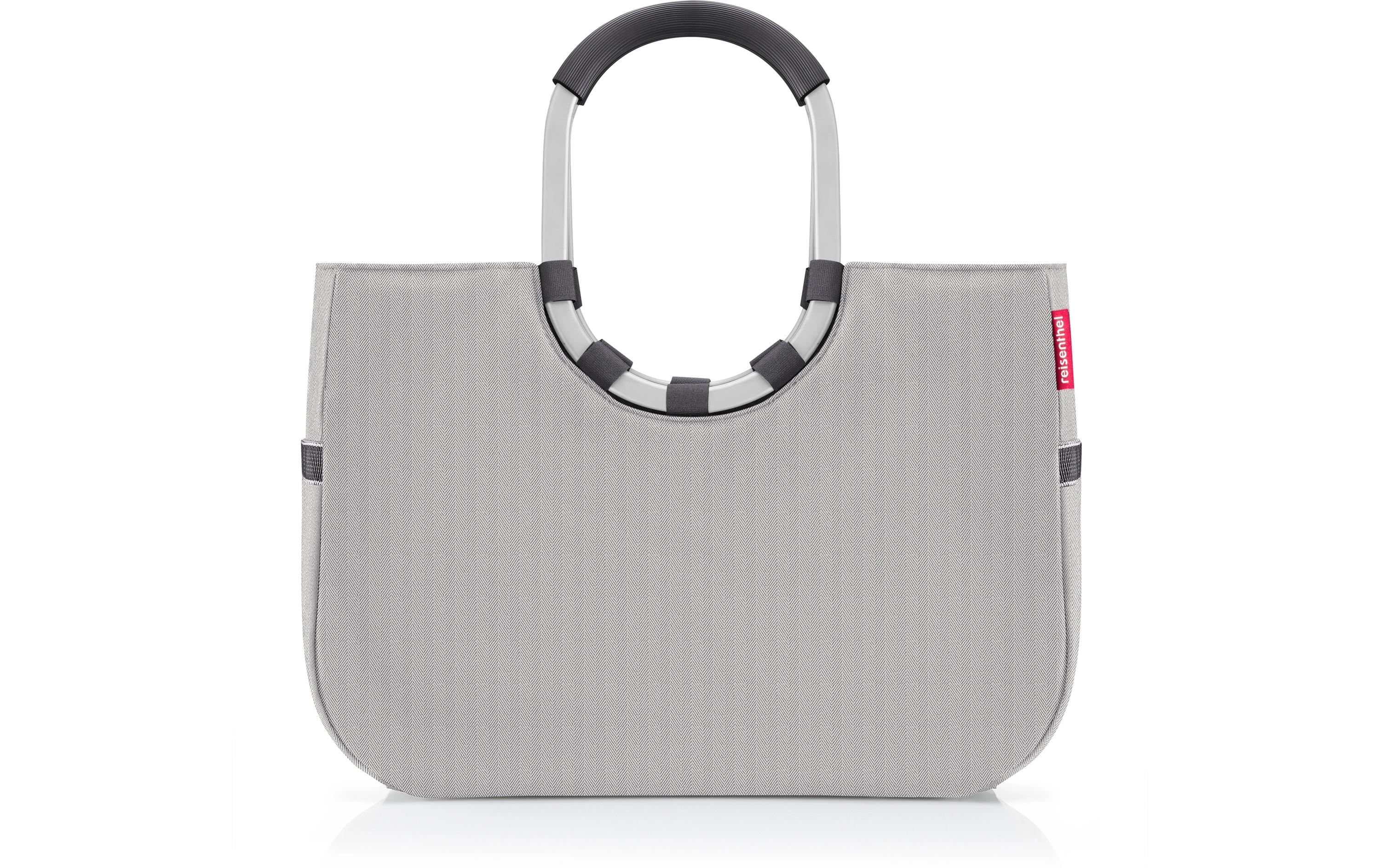 Einkaufskorb Loopshopper L Herringbone greyEinkaufstasche