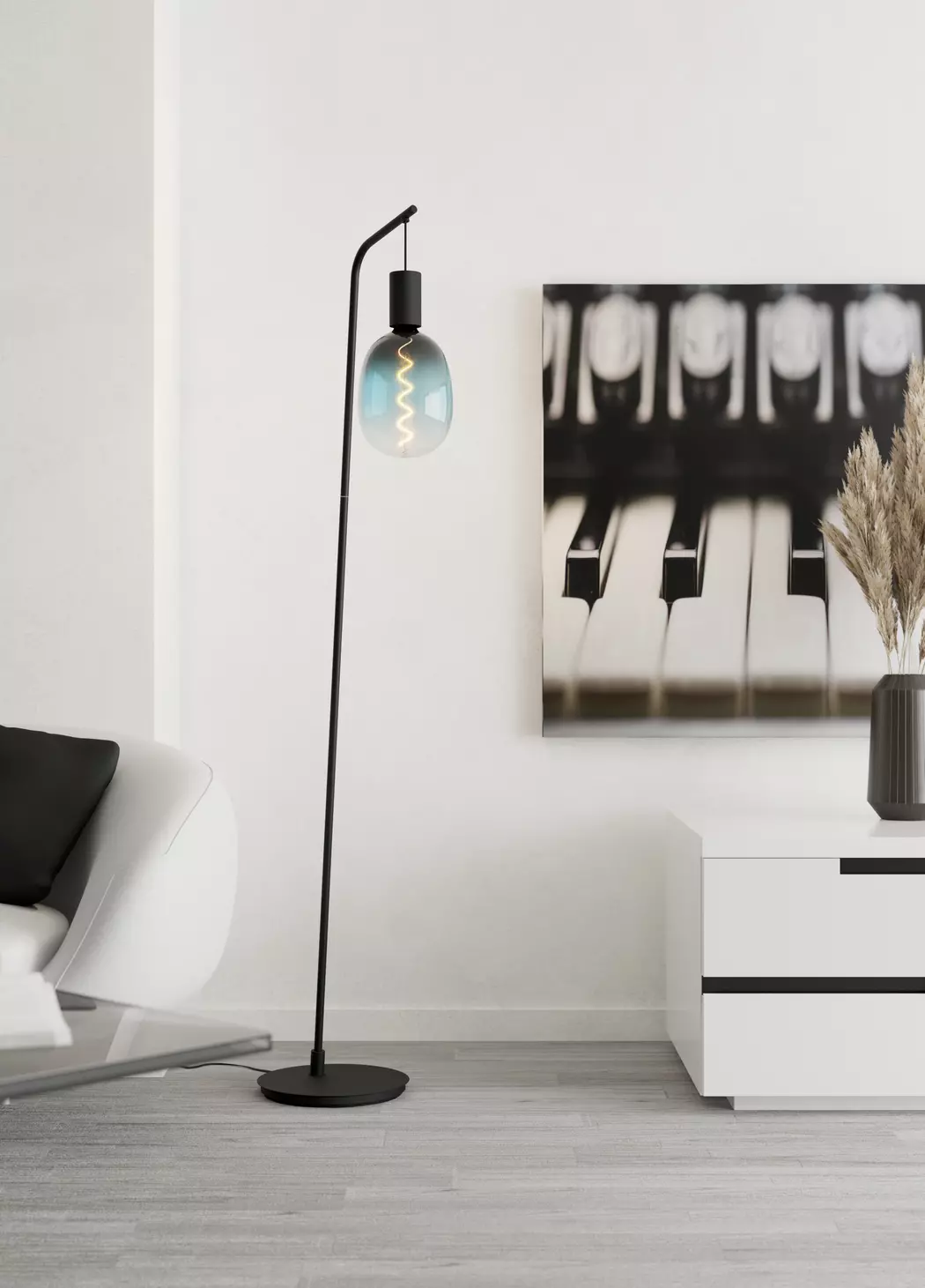 Stehlampe Cranley