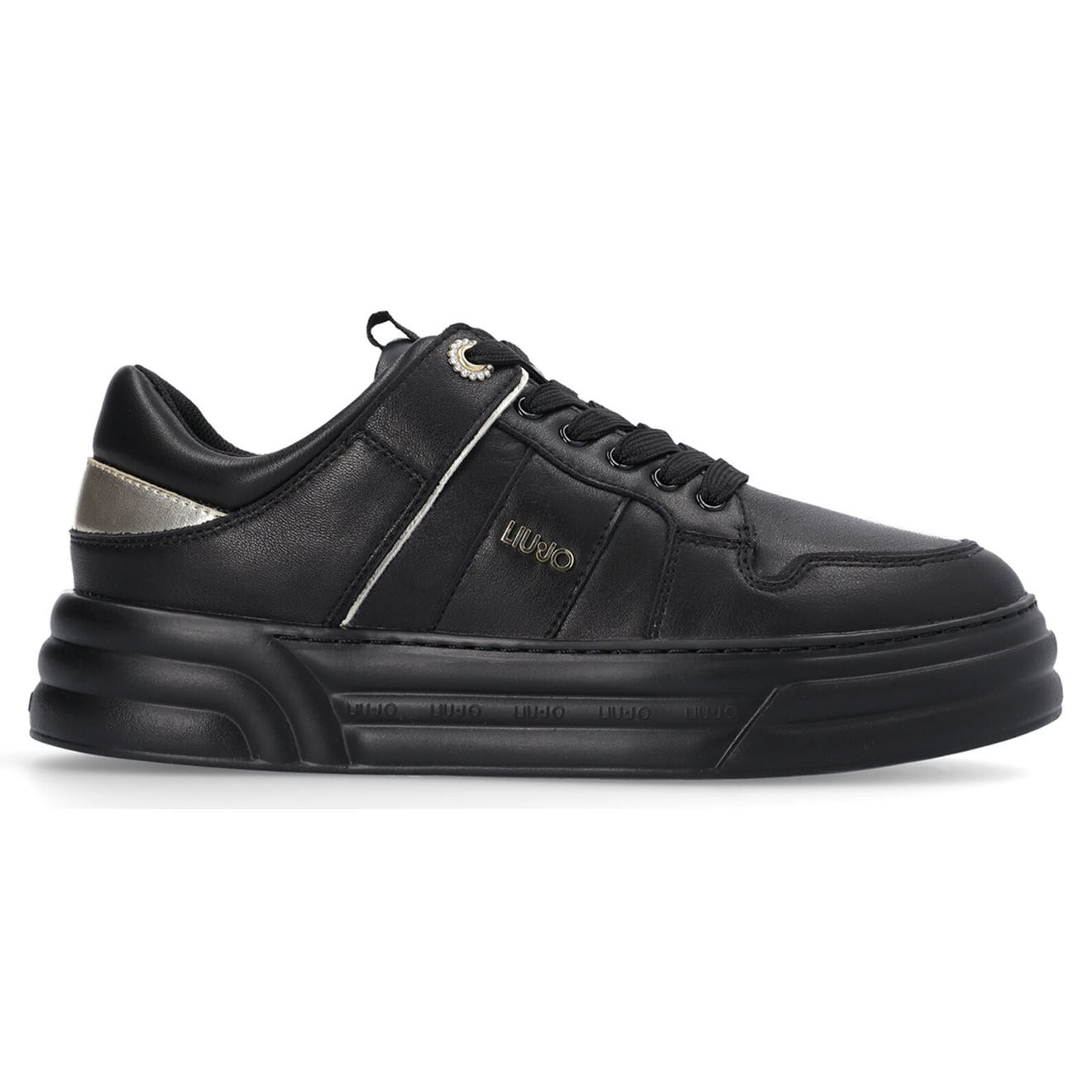 Liu-Jo Sneakers en Cuir Clara noires