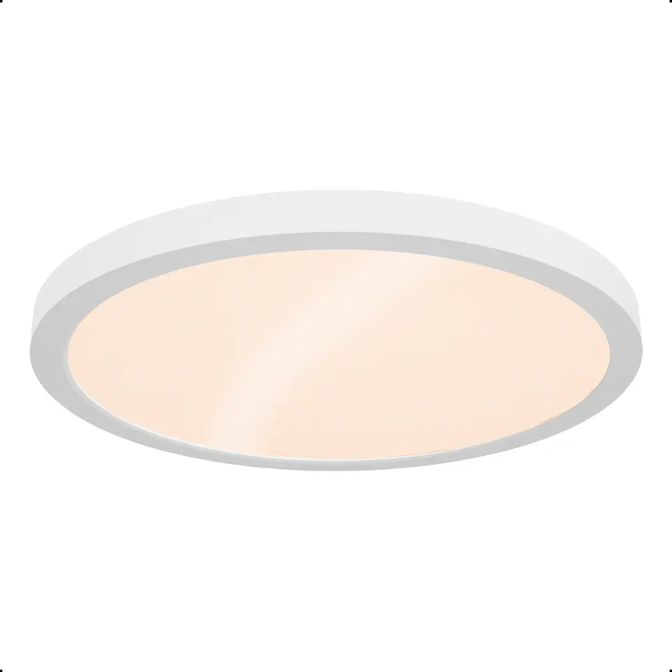 Goliving Plafondlamp - Plafonnière - LED - Ø23cm - Wit