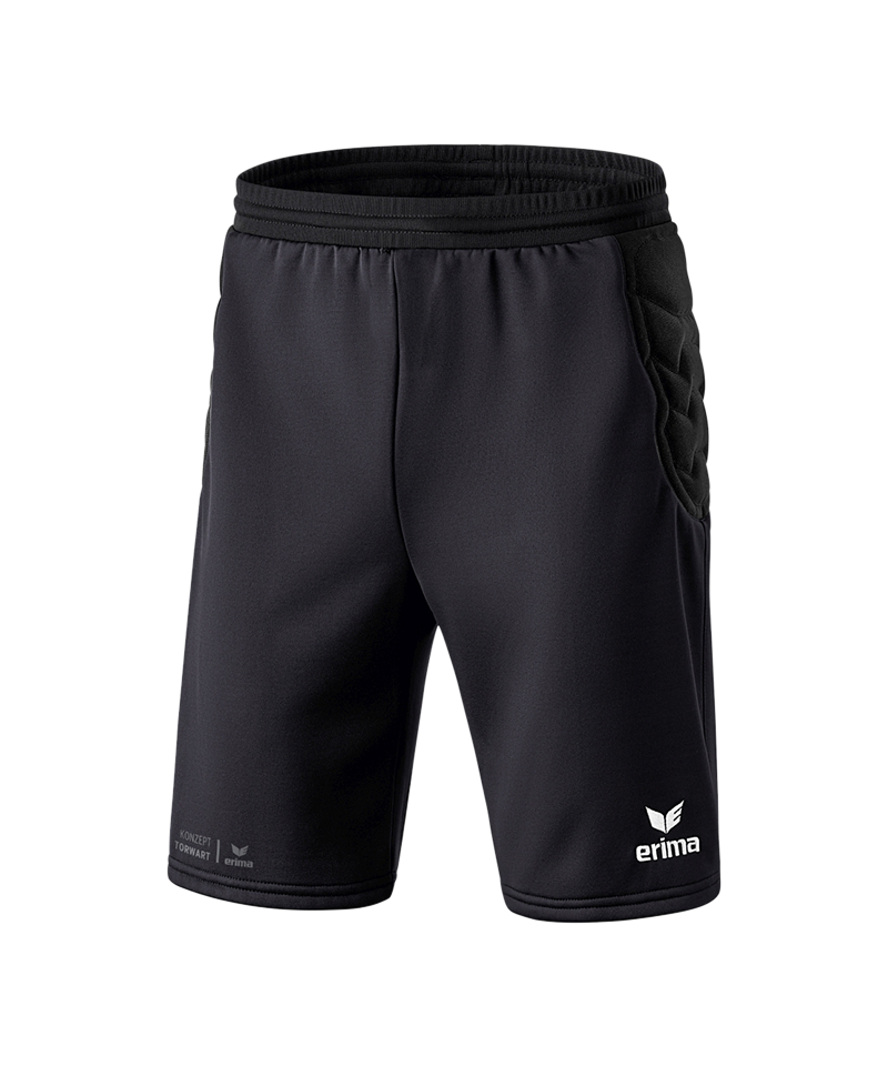 Erima Torwartshort Hose kurz Schwarz