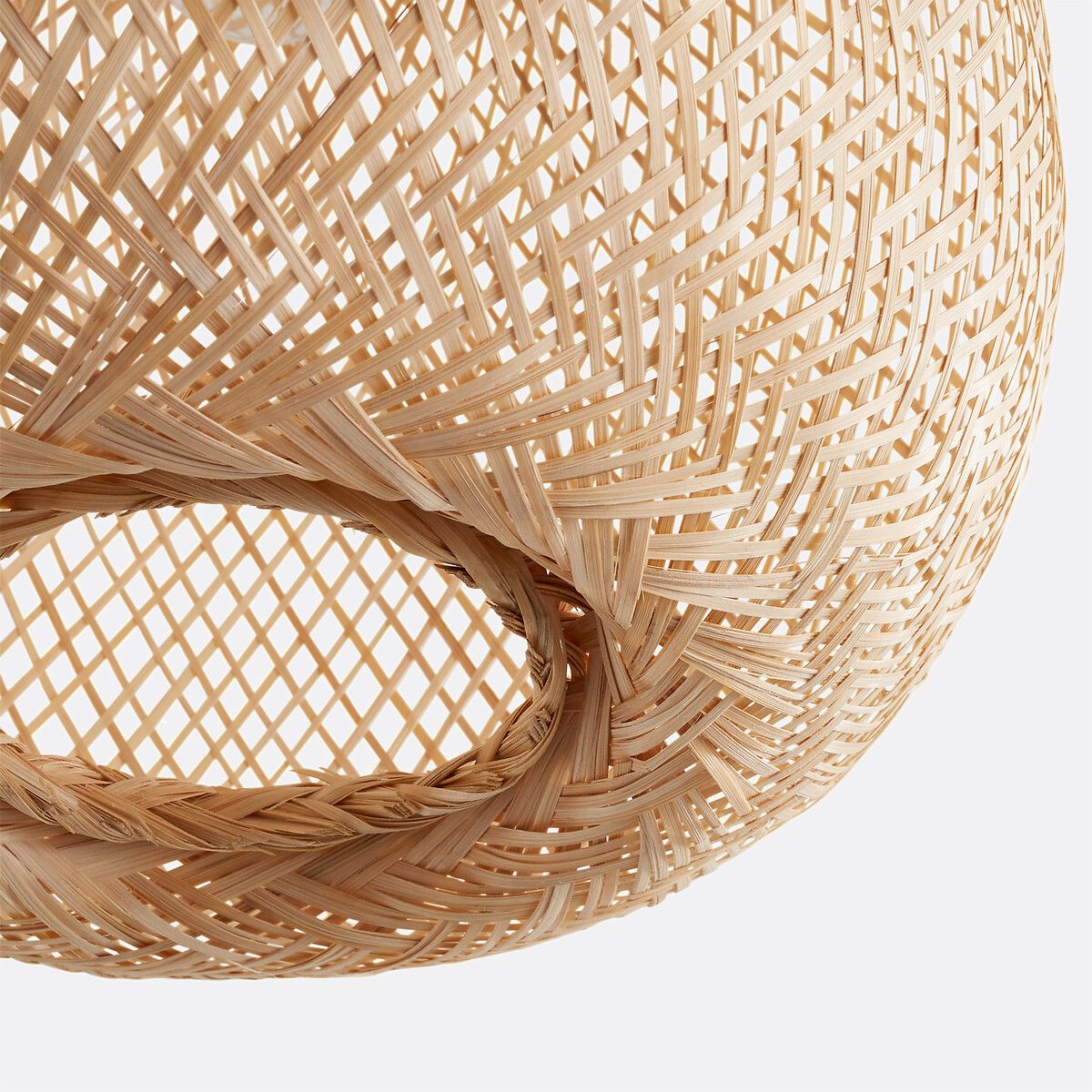 LA REDOUTE INTERIEURS<br>Luminária pendente em bambu Ø40 cm, Ezia