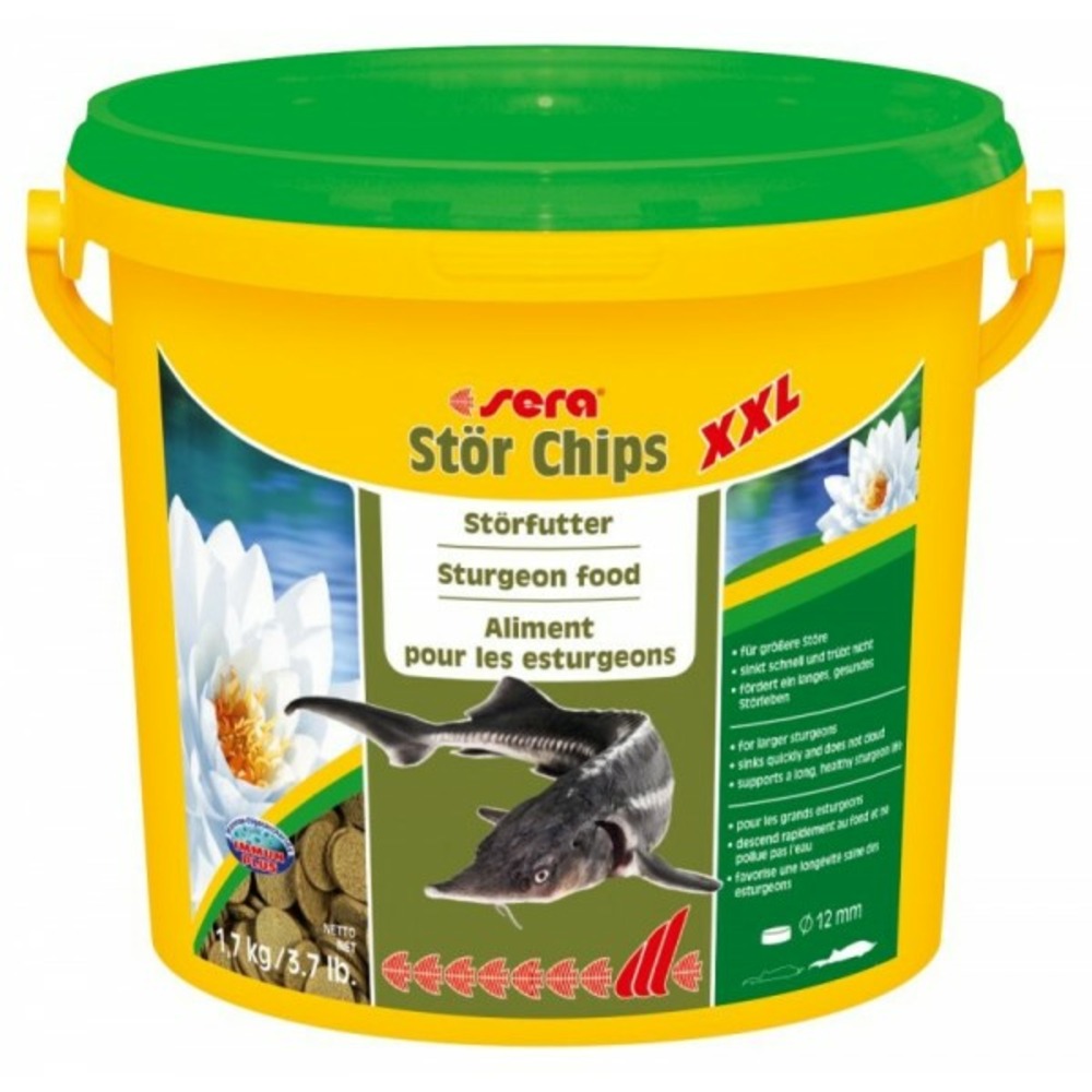Sera esturgeons chips xxl 3.8l (1.7kg)