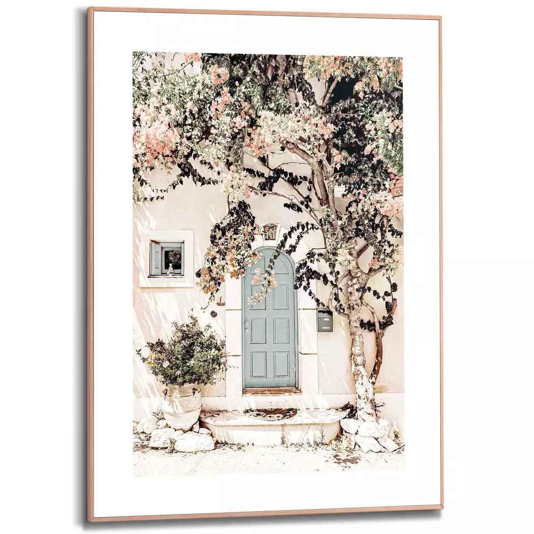 Wandbild 50 x 70 cm Mediterranean Door