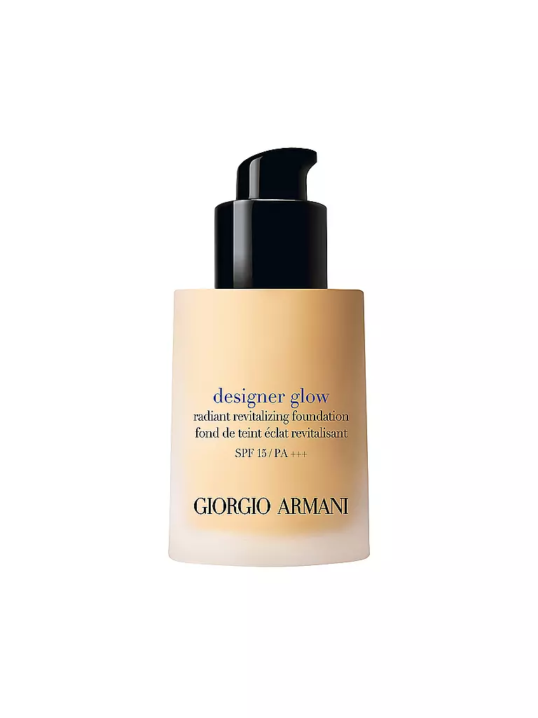 GIORGIO ARMANI COSMETICS  Designer Glow Foundation 30ml LSF 20 (3) camel