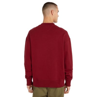 Sweatshirt homme Tjm Rlx Xs Badge Crew TOMMY HILFIGER