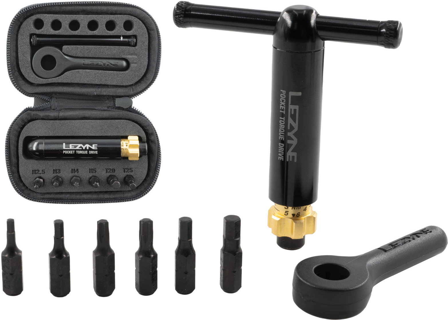 Lezyne Pocket Torque Drive Momentnøgle 2-6 Nm