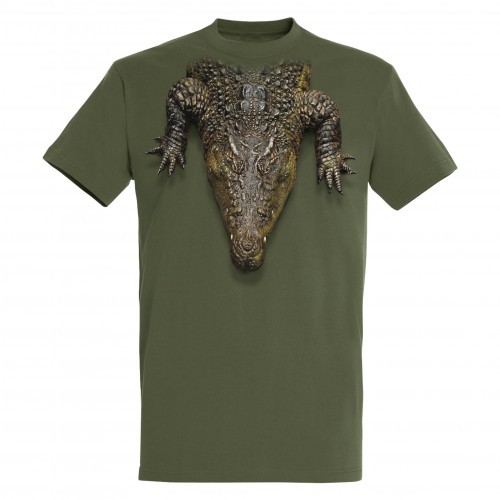 Camiseta Crocodilo Verde