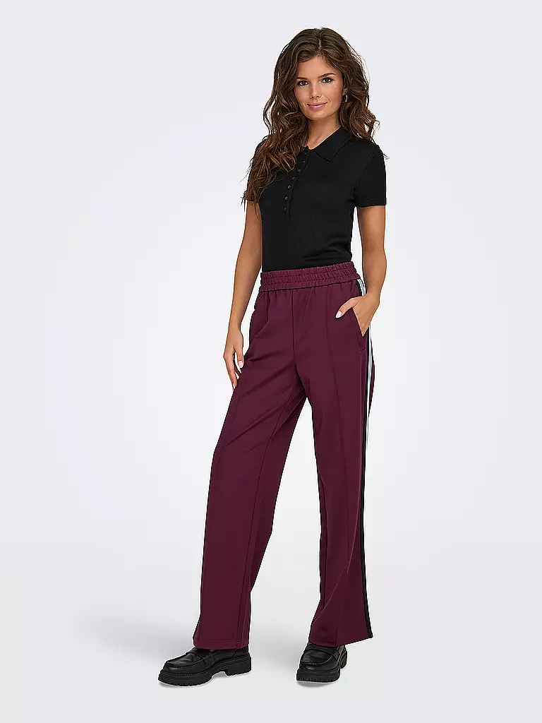 ONLY Marlenehose ONLWARM dunkelrot