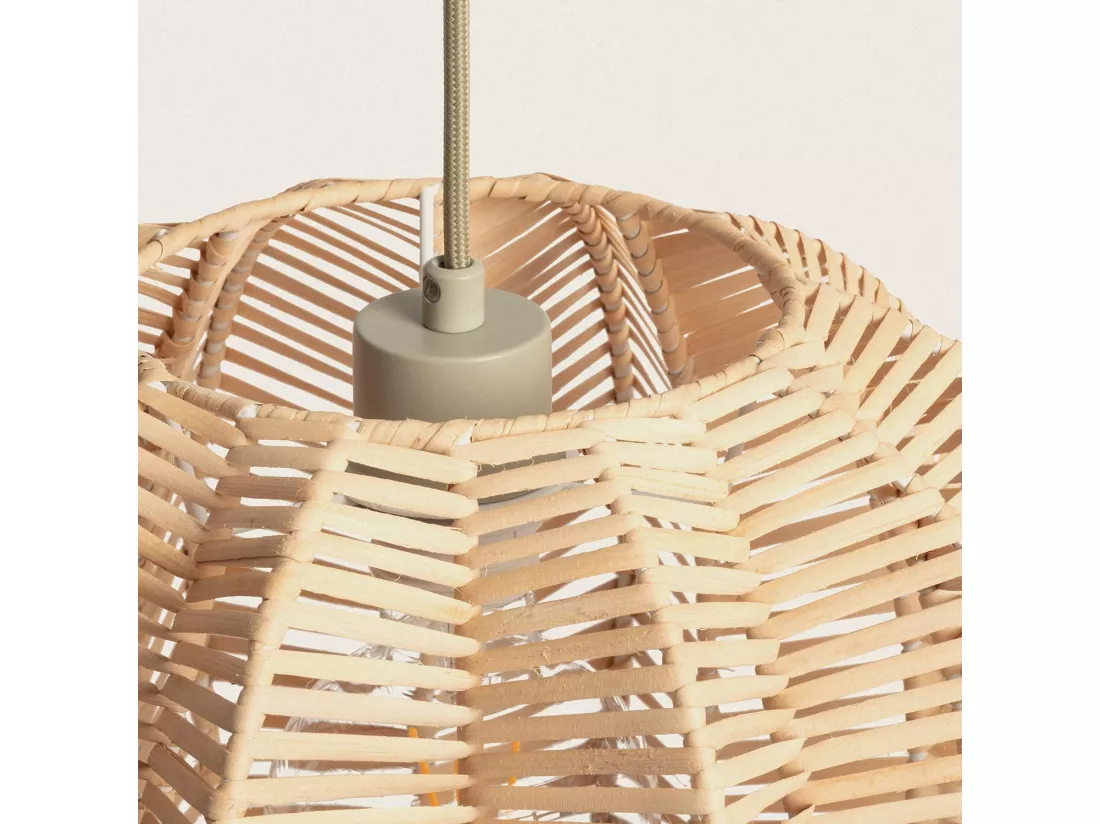 Suspension Rotin Tobonga Naturel