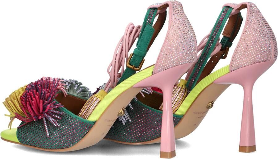 Kurt Geiger London Pom Ankle Tie Sandalen Dames Roze
