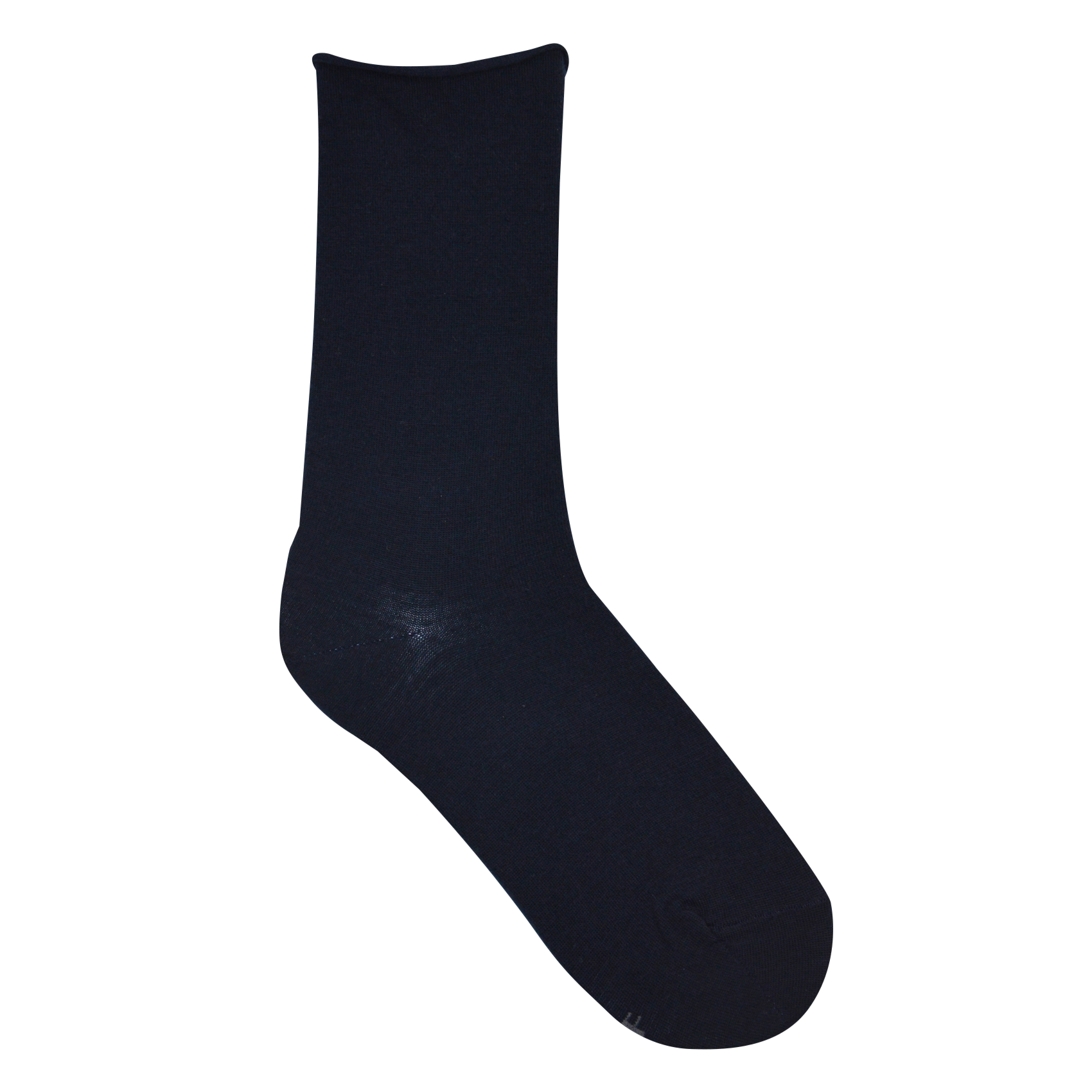 Chaussettes en laine fine mélangée | Bleu