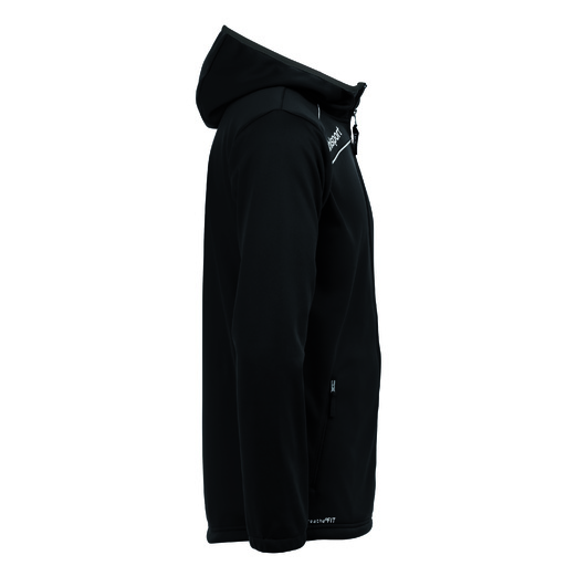 Stream 3.0 Cazadora Con Capucha Negro/blanco Uhlsport