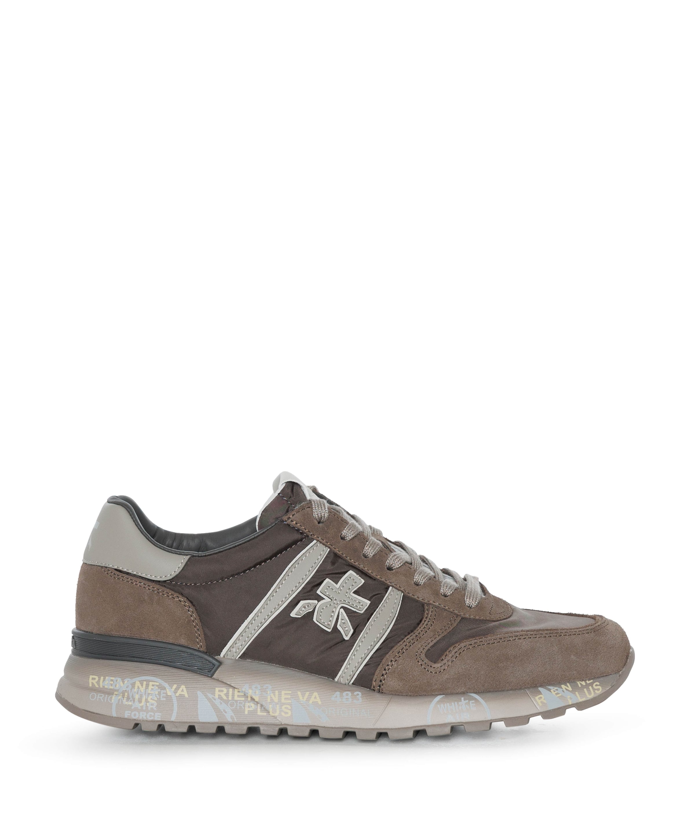Premiata Lander heren sneakers bruin