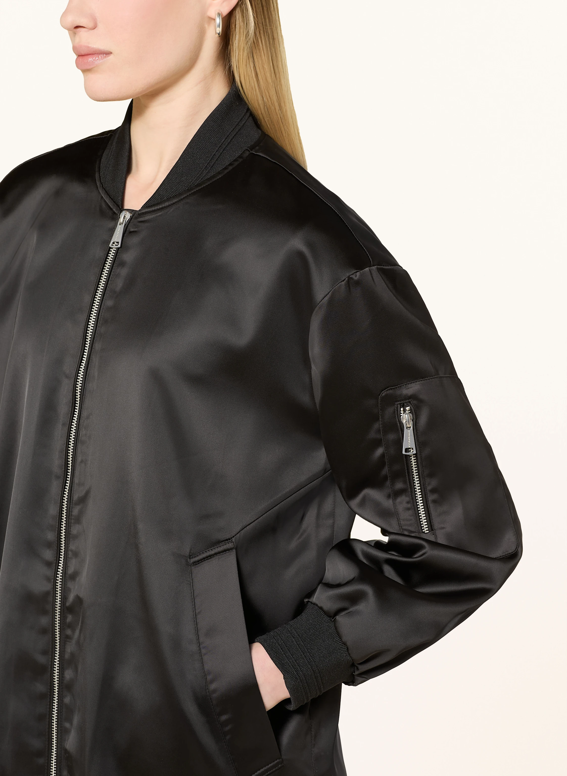 RINO & PELLE Satinjacke BANNERLONG