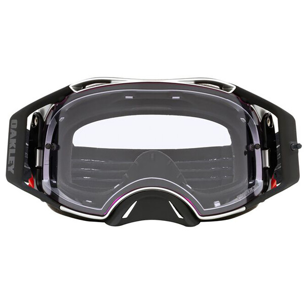 Oakley - Masque Airbrake MX Tuff Blocks Gunmetal - Ecran Prizm Noir / Rose