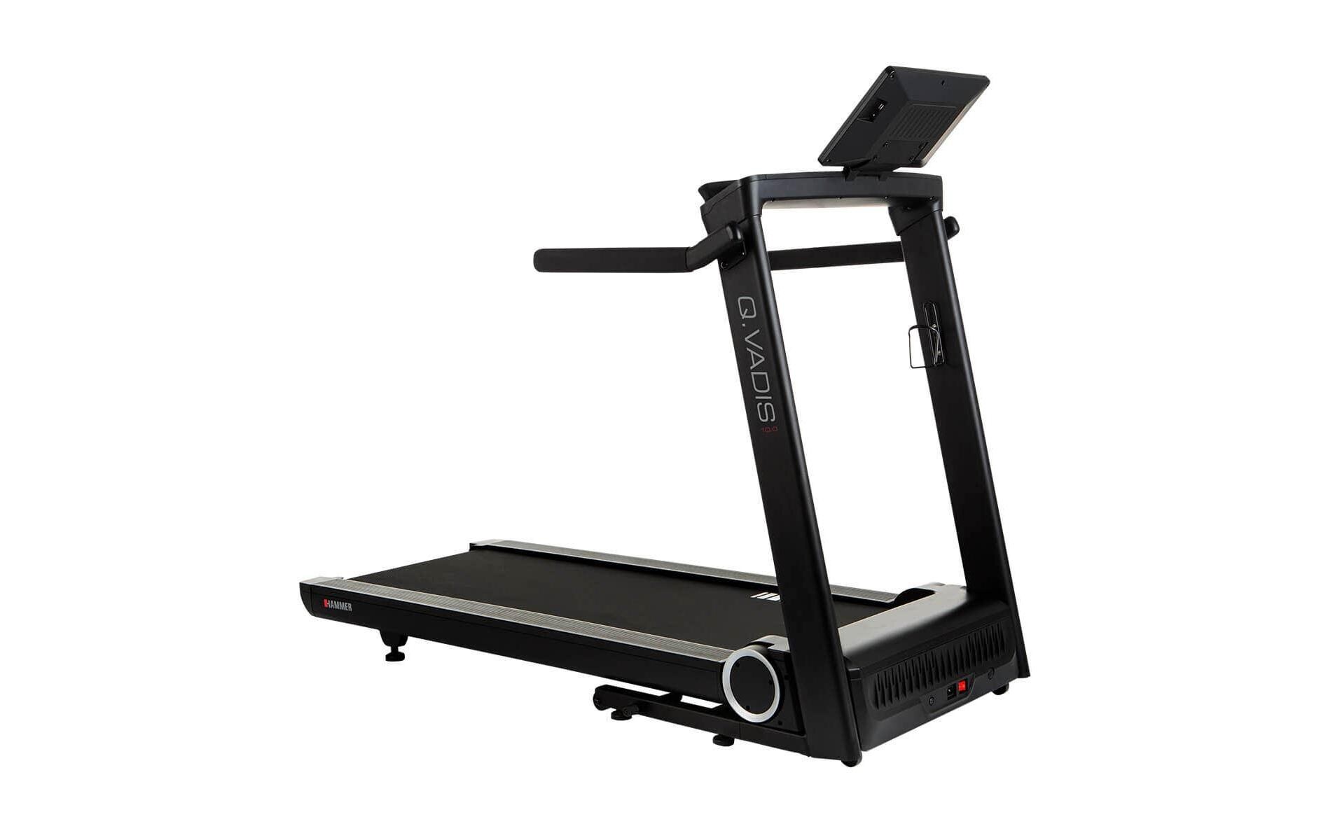 Laufband Q. Vadis 10.0<br>Modernes Laufband mit integriertem Display