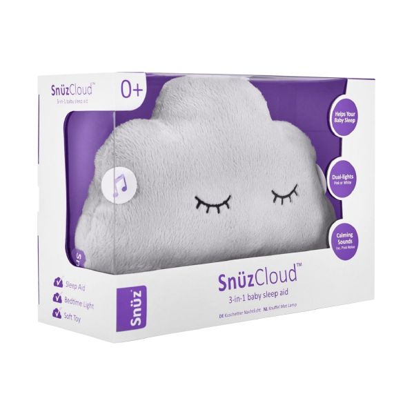 SnuzCloud Slaaphulp Knuffel Grey