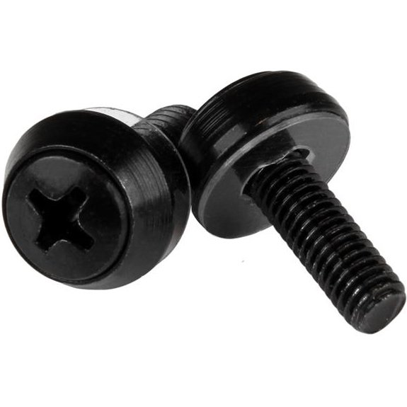 StarTech.com Paquet de 50 vis de montage M5 x 12 mm - Noir