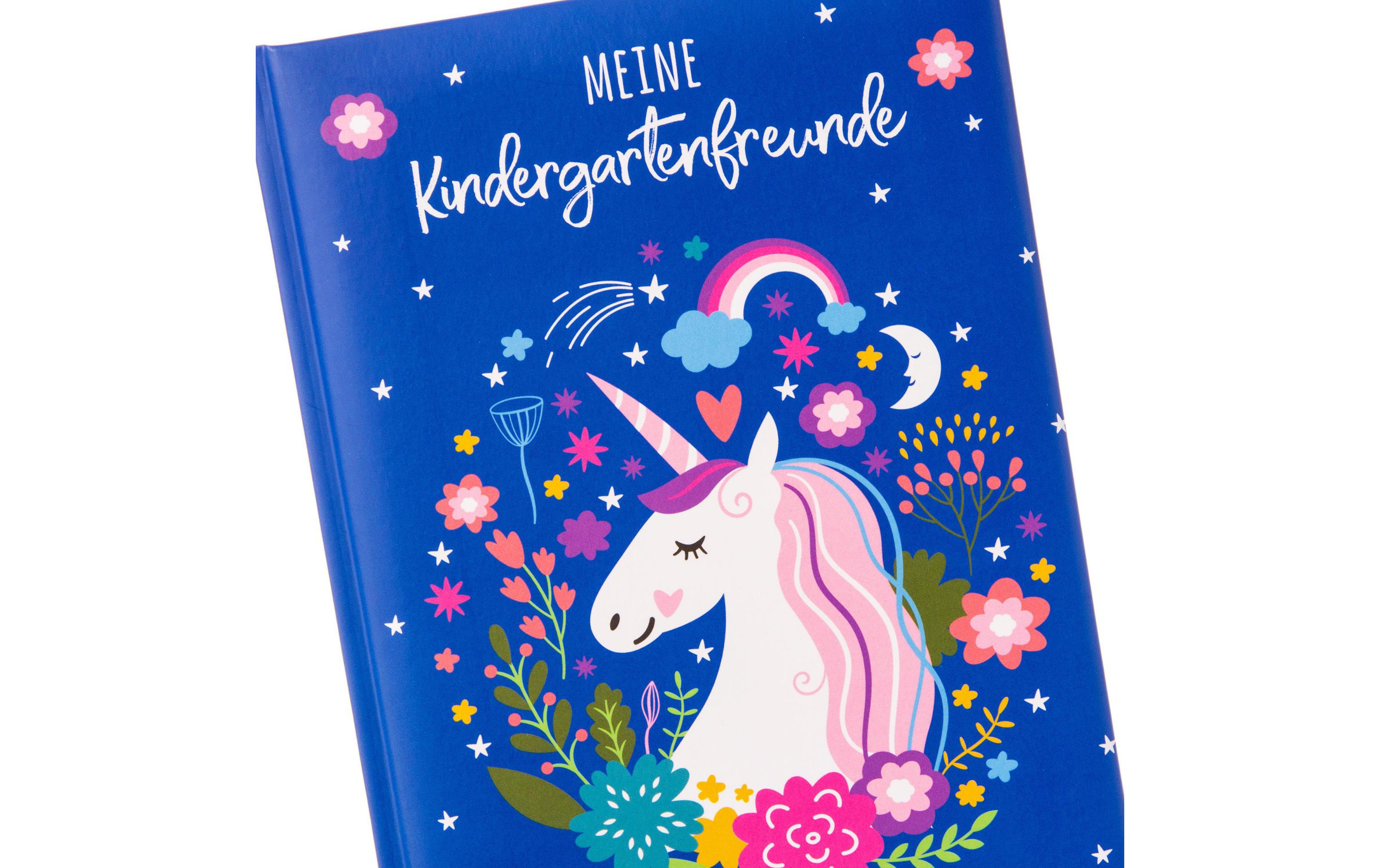 Kindergartenfreundebuch EinhornglückFreundebuch mit 88 Seiten