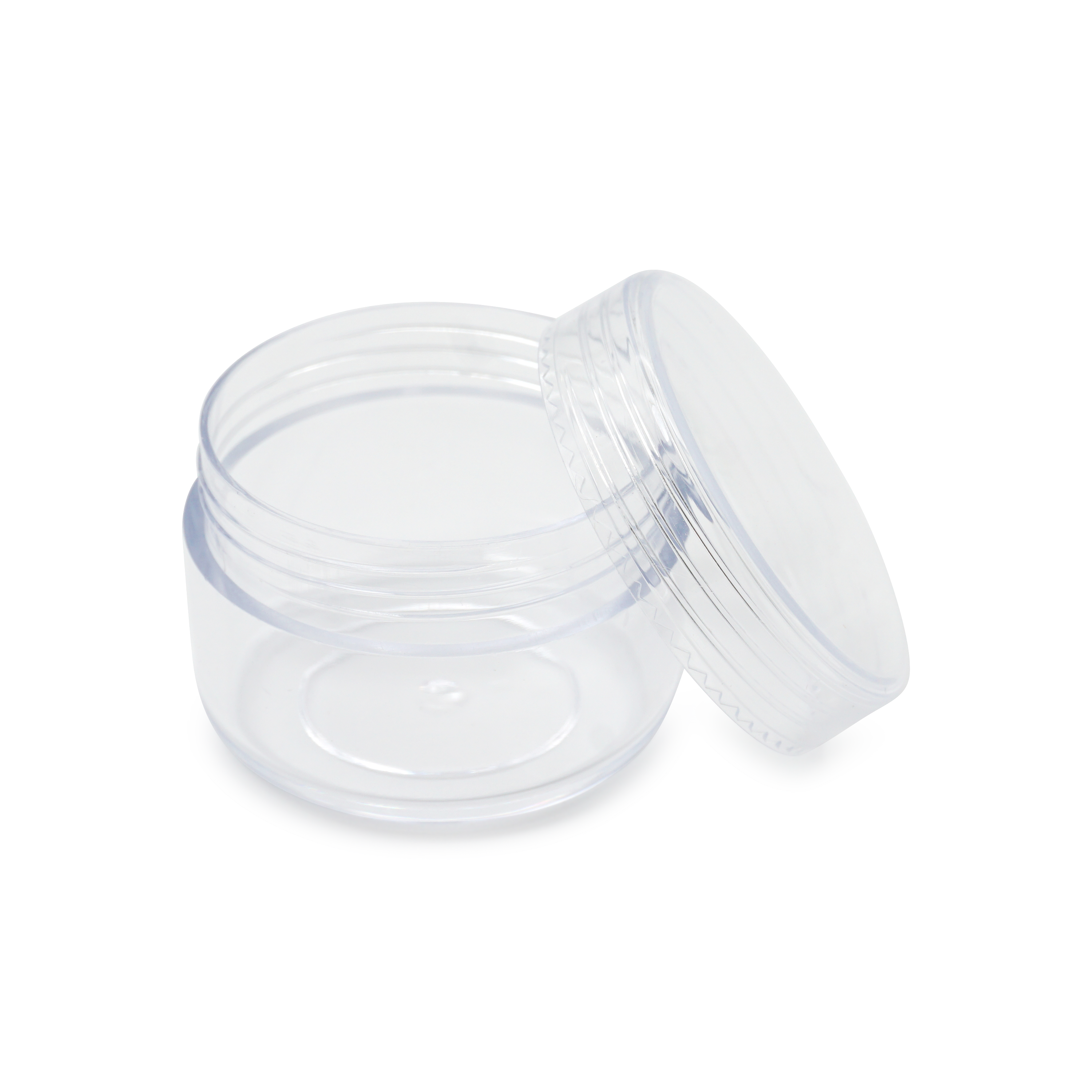 (Ø38mm) 10ml Befüllbarer Kosmetik Behälter Reise Döschen Organizer - Transparent