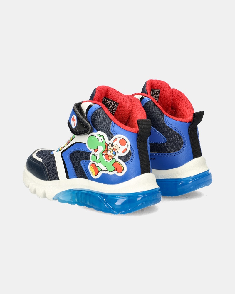 Geox Ciberdron Hoge sneakers  - blauw