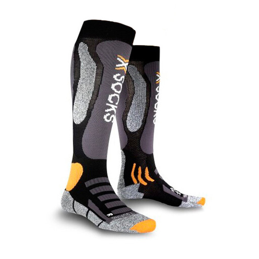 Meias X-bionic para esqui de montanha