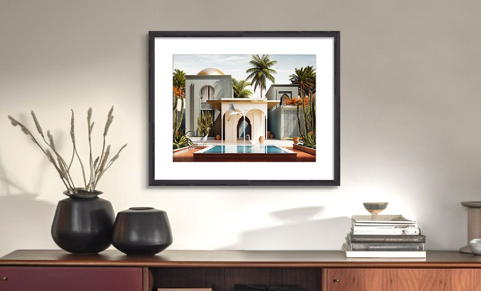 Serene Garden by Massimo Colonna - Darlings - Small Limited Edition. 30x40.