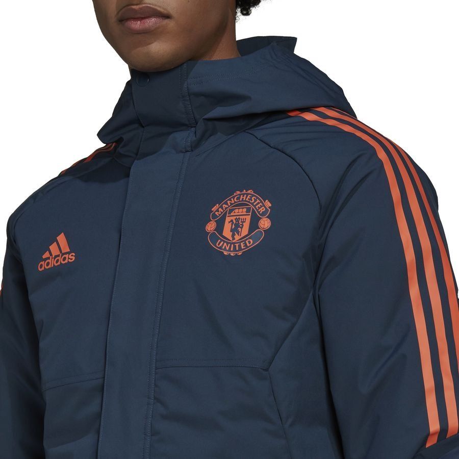 Manchester United Veste Veste Stadium - Bleu Marine/Orange