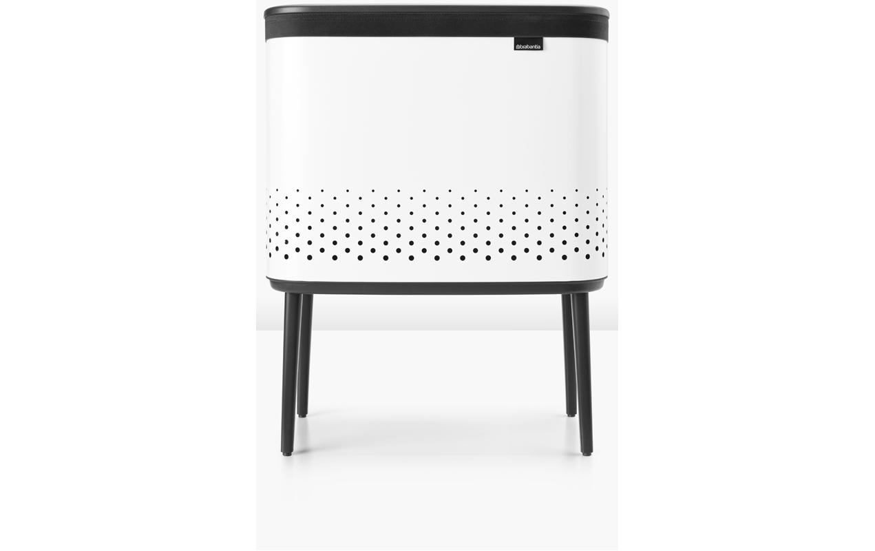 Wäschesammler BO Weiss, 60 l<br>Weisser Wäschekorb
