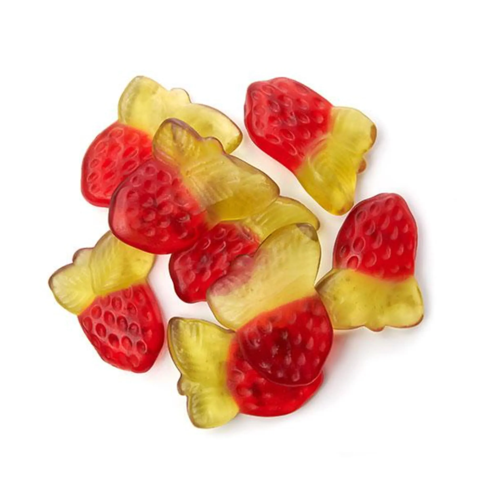 Squish Bonbons Rhubarbe et Fraise 120g