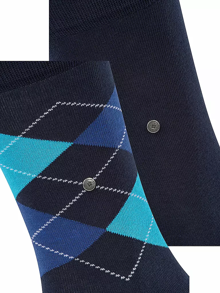 BURLINGTON Herren Socken EVERYDAY 2-er Pkg. 40-46 marine blau