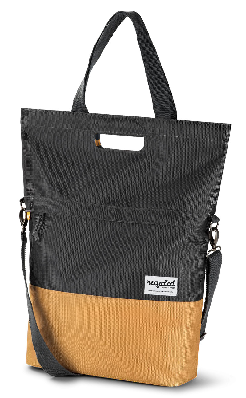 Urban Proof Shopper Cykeltaske 20 liter Sort/Gul