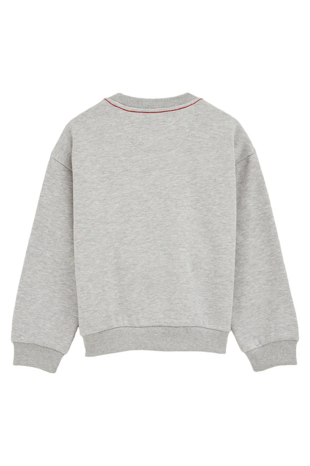 WE Fashion sweater grijs melange