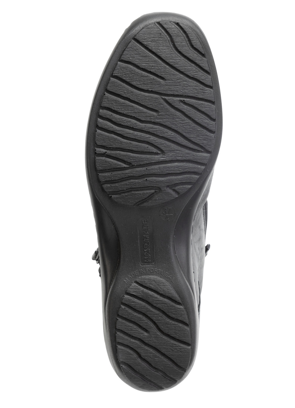 ELENA EDEN Bootie mit dezenter Knitter-Struktur und Metallschmuck