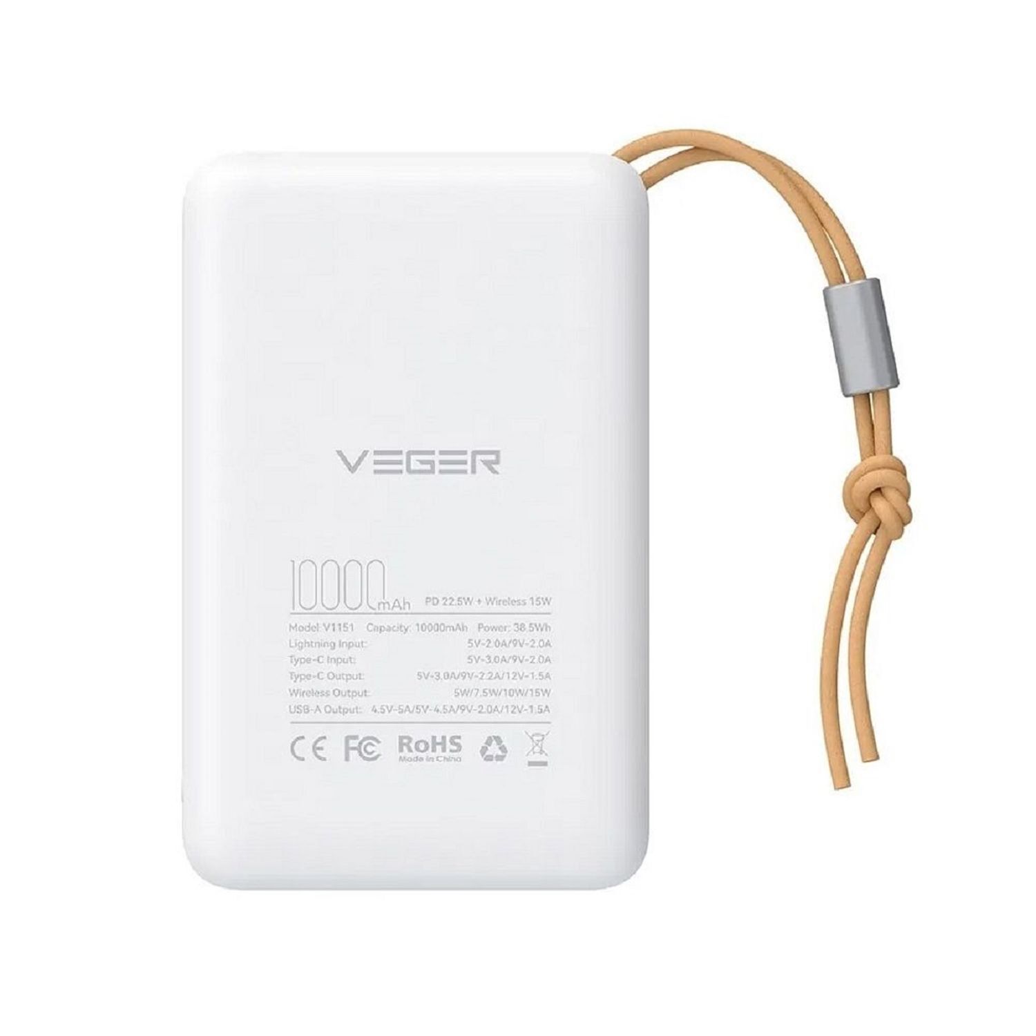 Power Bank MagOn mit Wireless Charging Support MagSafe 15W