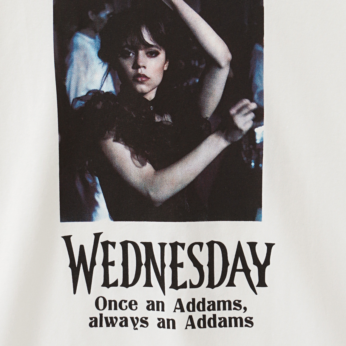 Yigga WEDNESDAY T-Shirt mit Print weiss