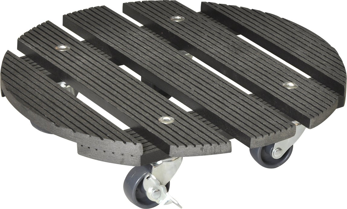 Trolley WPC antraciet D 29 H 7,2 cm