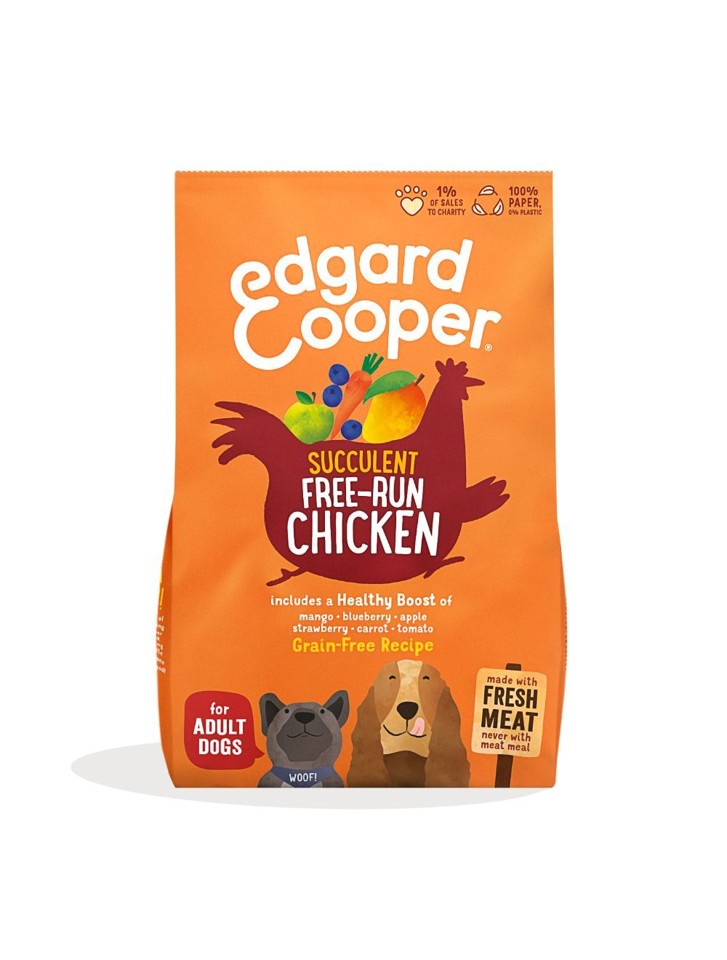 Edgard Cooper - Fresh Free-run Kylling, Adult 7kg