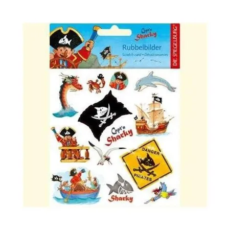 Die Spiegelburg Capt'n Sharky Rubbelbilder